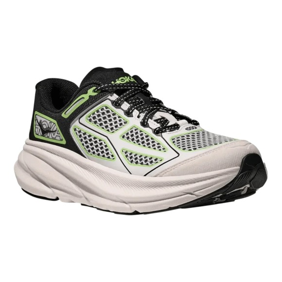 HOKA® (Men\'s 10.5 M) CLIFTON™ ONE9 Running Shoes, Black/White - $170 main image 4